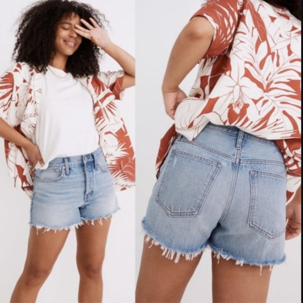 Madewell Relaxed Denim Shorts